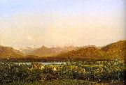 Alexandre Calame View of Geneva from Petit-Saconnex Germany oil painting reproduction